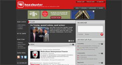 Desktop Screenshot of hoaxbuster.com